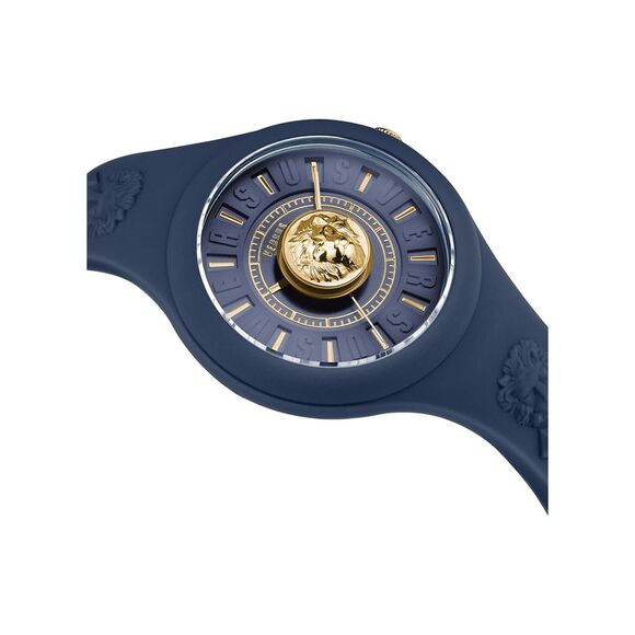Versus Versace Fire Island Silicone Watch Blue Womens - Picture 3 of 5